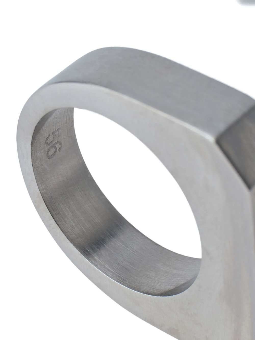 Rick Owens Women Brushed Rectangular Ring RICK OWENS