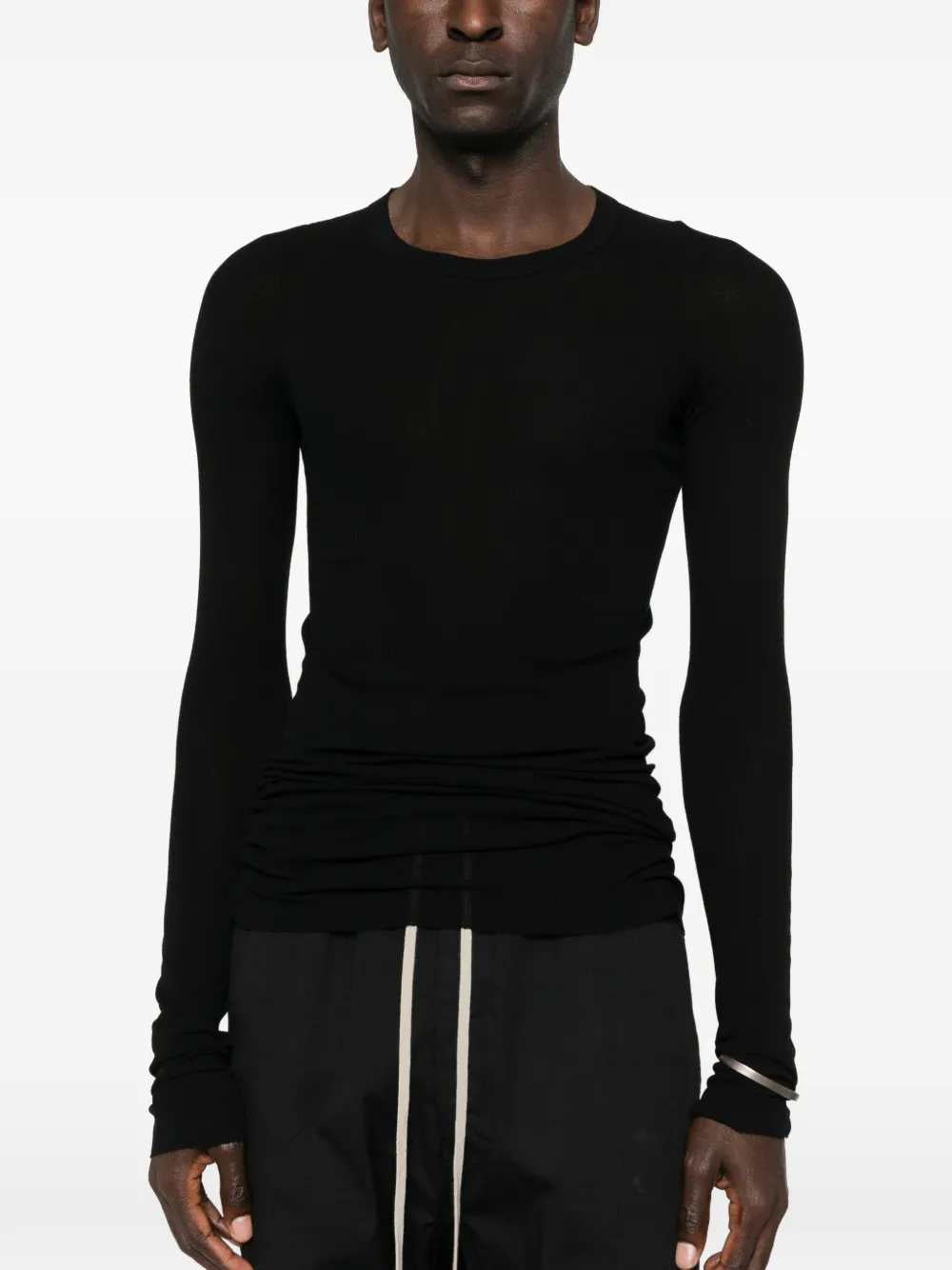 Rick Owens Men Long-Sleeved T-Shirt RICK OWENS