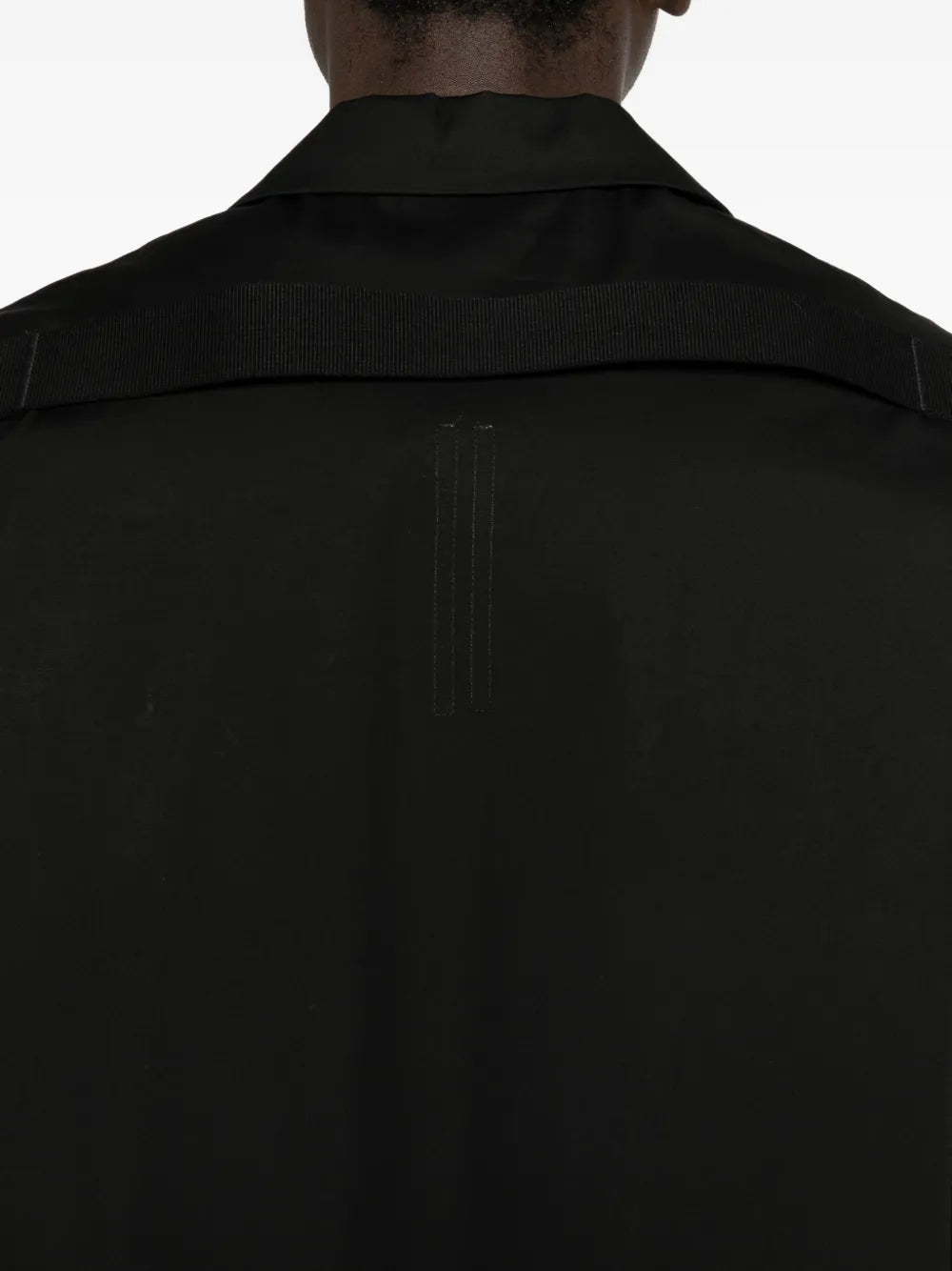 Rick Owens Men Shirt With Flap Pocket And Camp Collar RICK OWENS