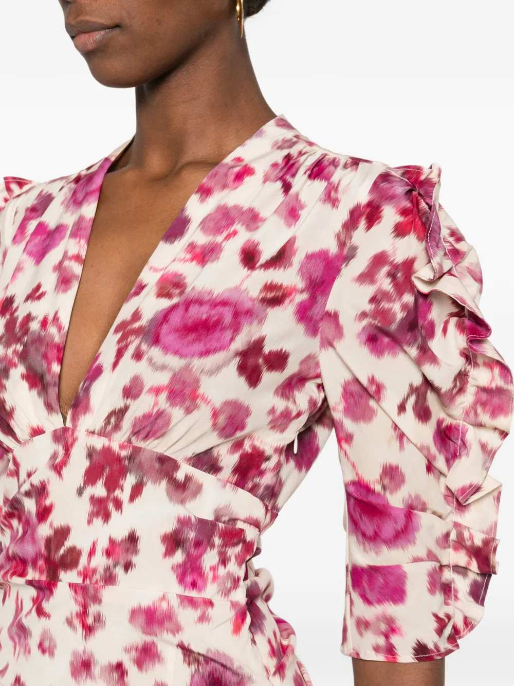 Marant Women Short Floral Dress ISABEL MARANT