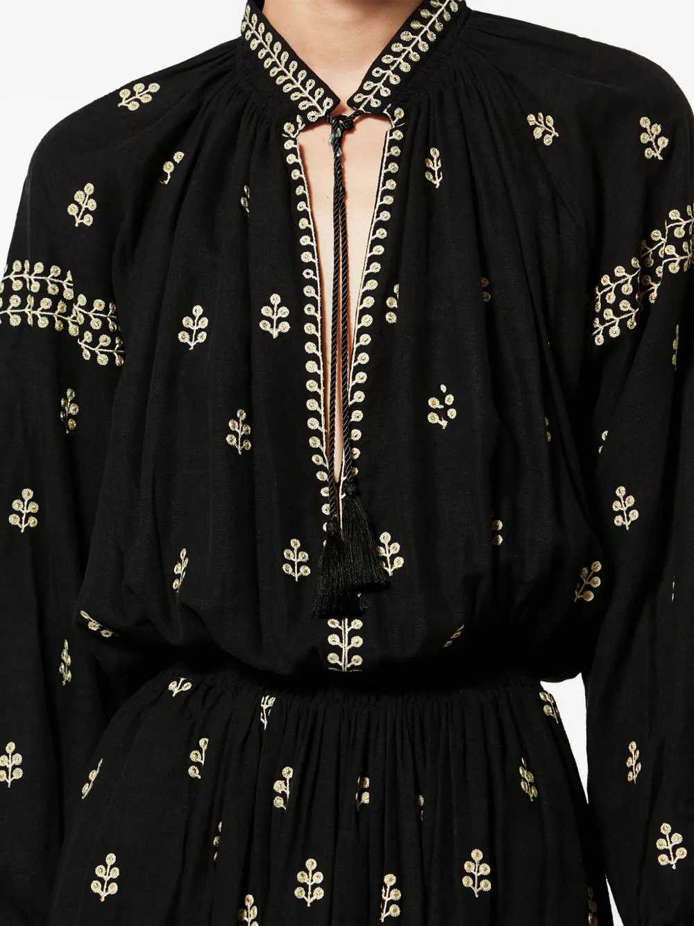Marant Women Isabel Marant X Rodilia Long Dress With Embroidery ISABEL MARANT