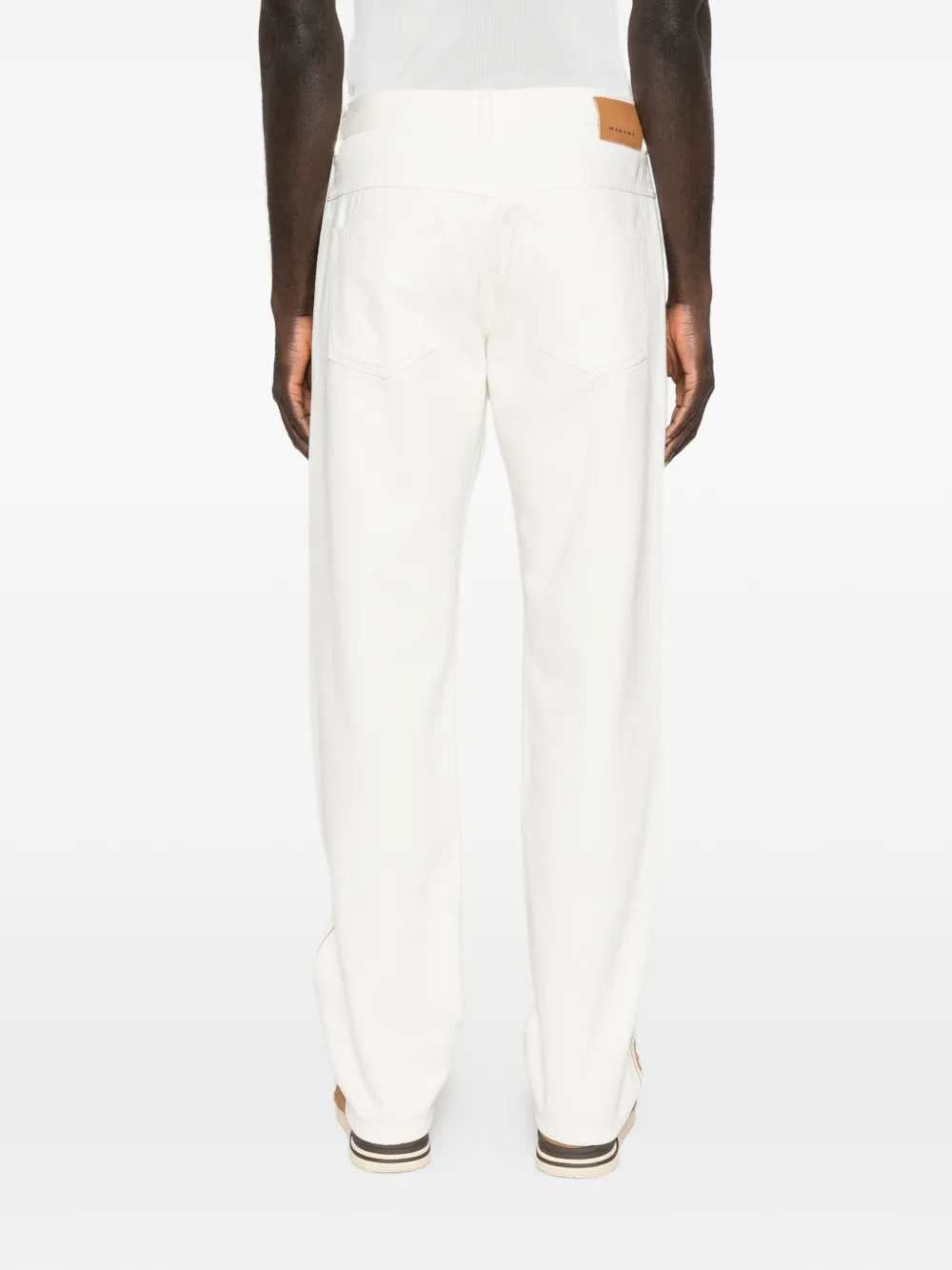 Marant Men Lewys Jeans With Embroidery ISABEL MARANT