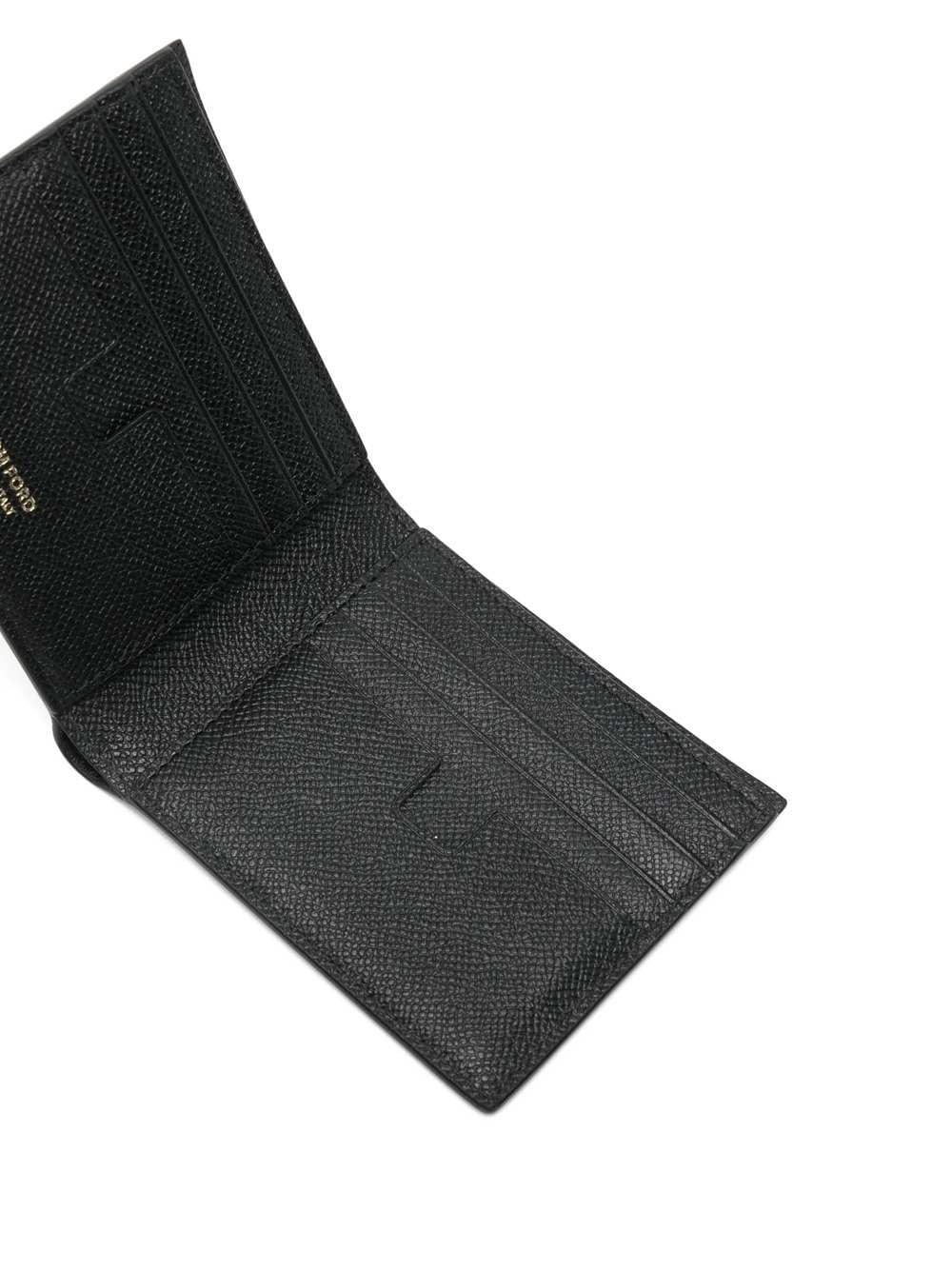 Tom Ford Men Bi-Fold Card Holder With Logo TOM FORD