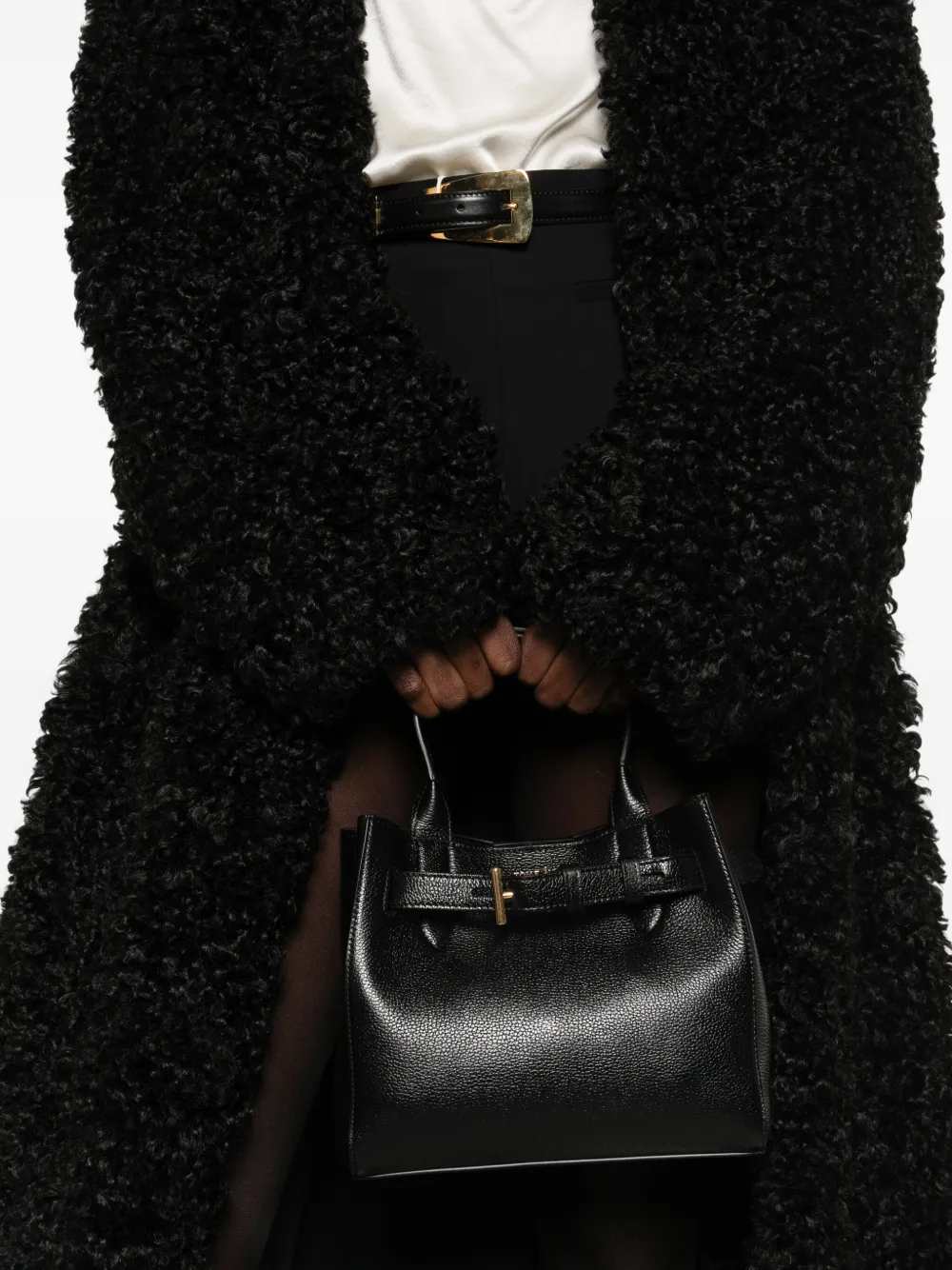 Tom Ford Women Audrey Buckle Tote Bag