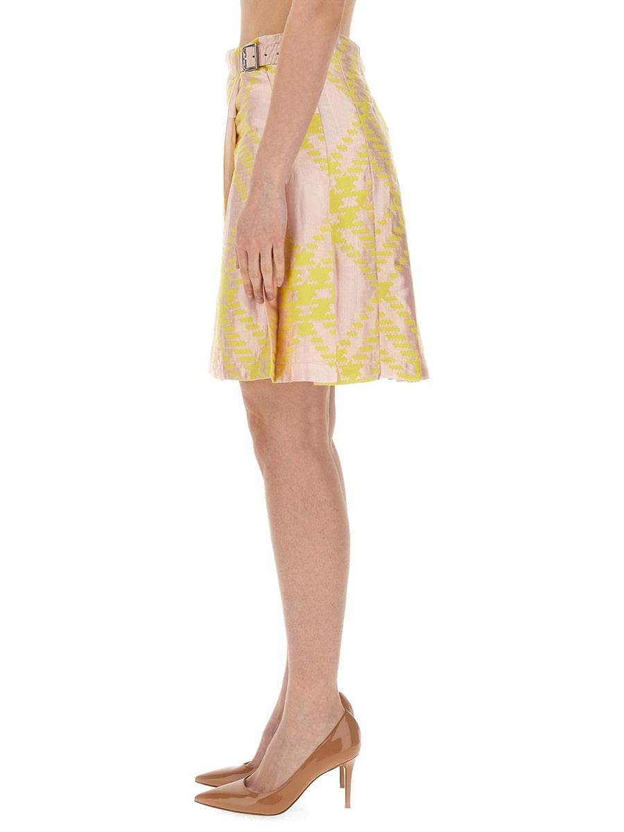 Burberry Women Check Pattern Skirt BURBERRY