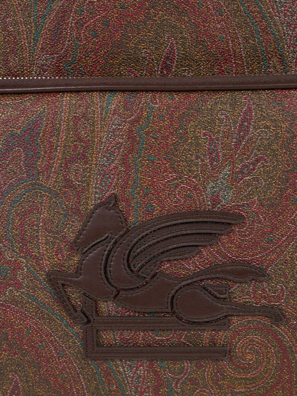 Etro Men Backpack With Paisley Jacquard Print ETRO