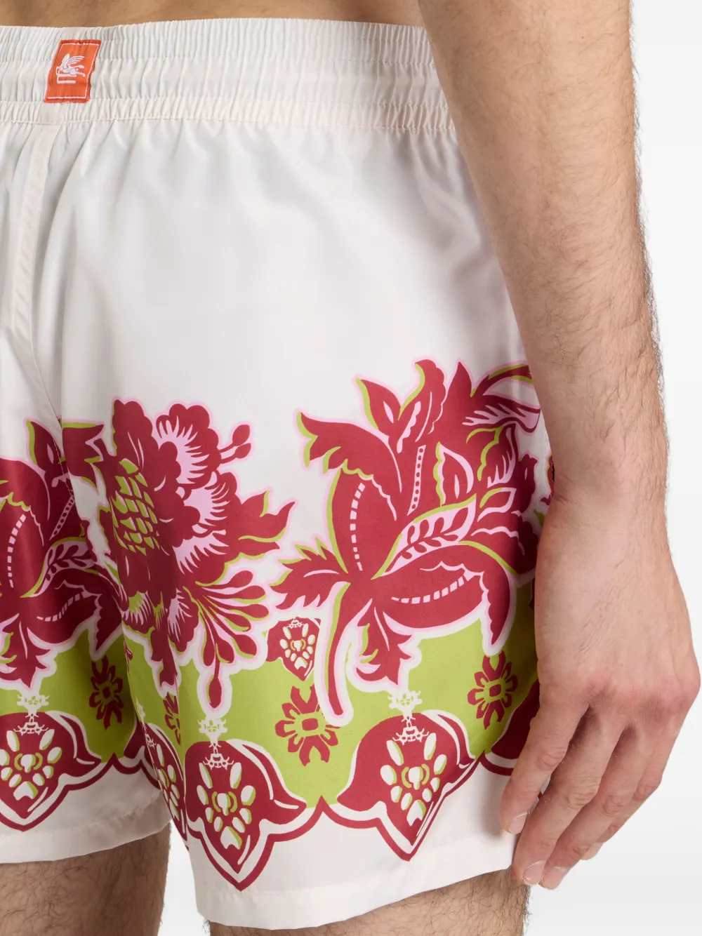 Etro Men Floral Print Swimsuit