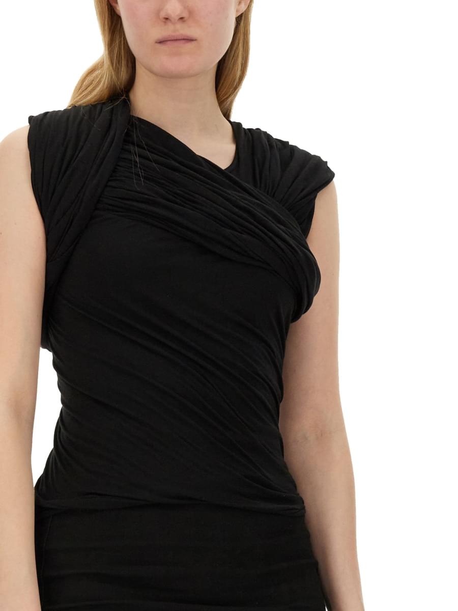 Rick Owens Women "Harness T" Top RICK OWENS