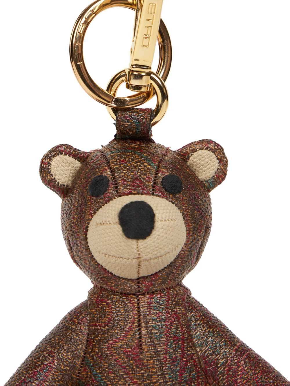 Etro Women Bear Charm Keychain ETRO