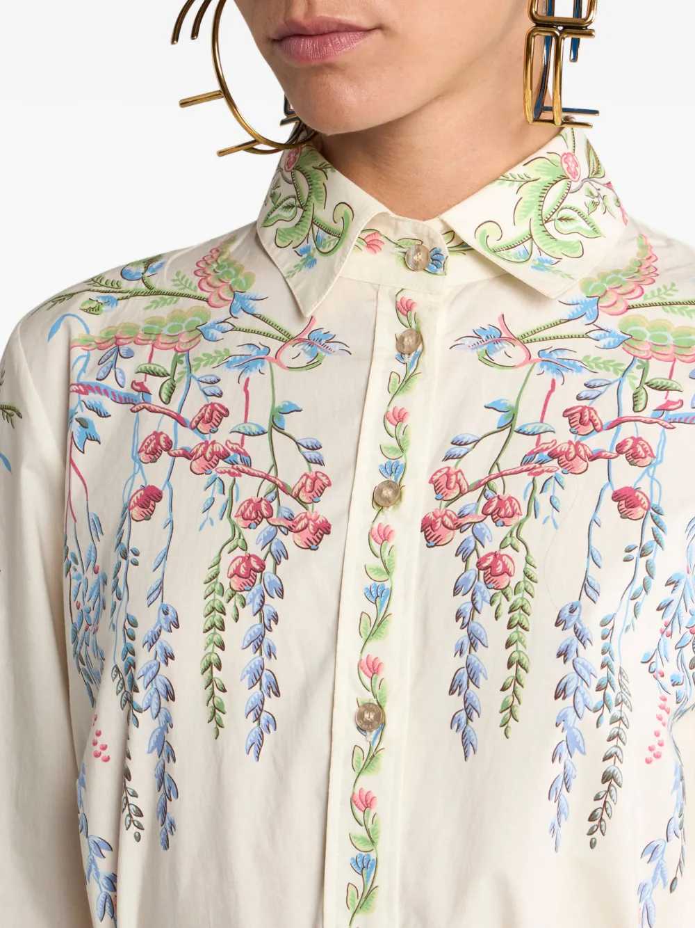 Etro Women Floral Print Shirt Dress ETRO