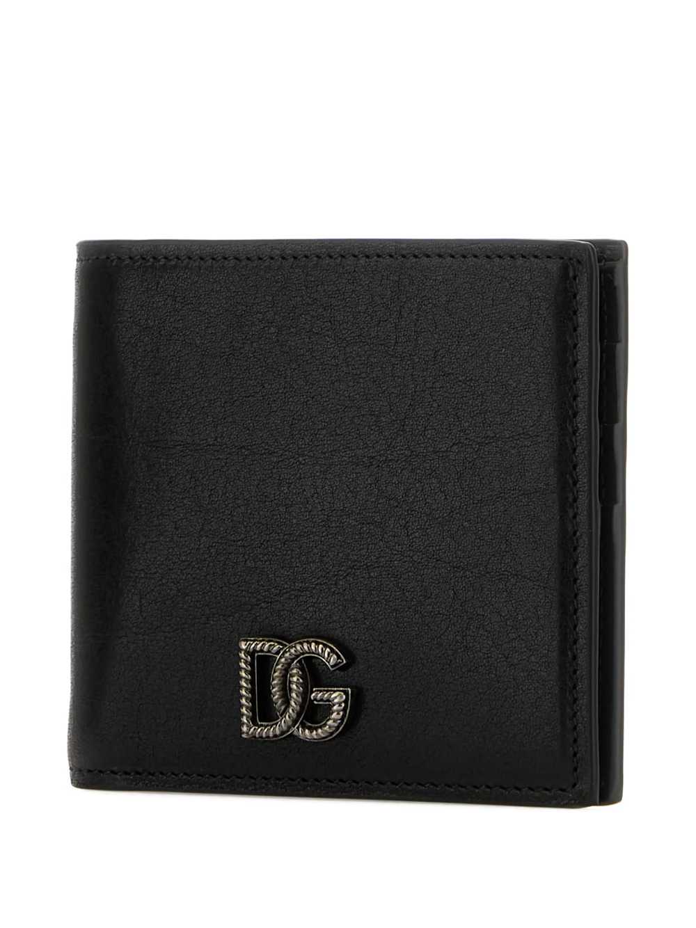 Dolce & Gabbana Men Tempesta Wallet With Appliqué DOLCE & GABBANA