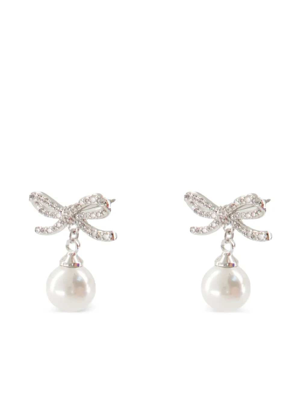 Self-Portrait Women Bow Drop Earrings SELF-PORTRAIT