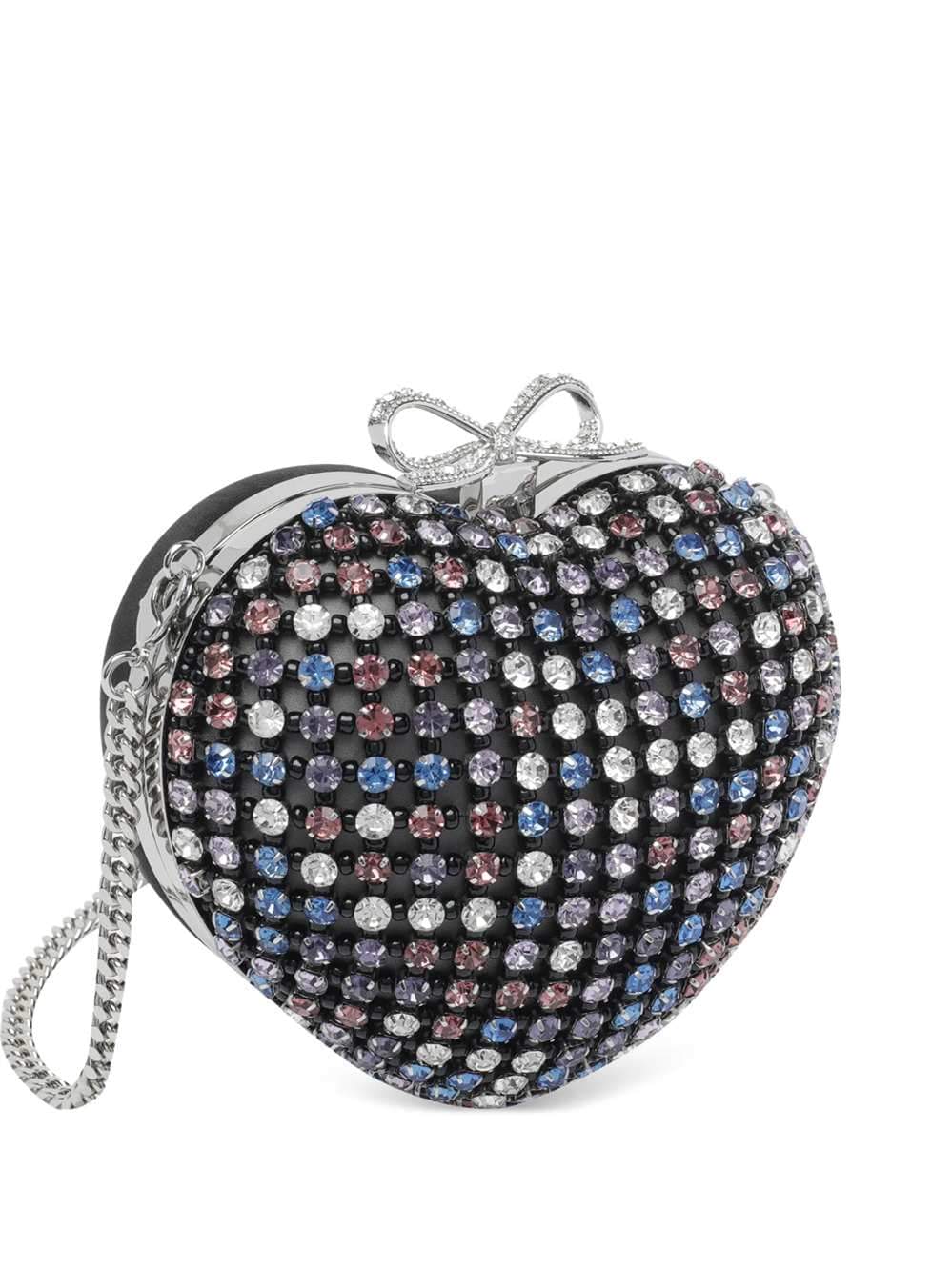 Self-Portrait Women Heart-Shaped Clutch SELF-PORTRAIT