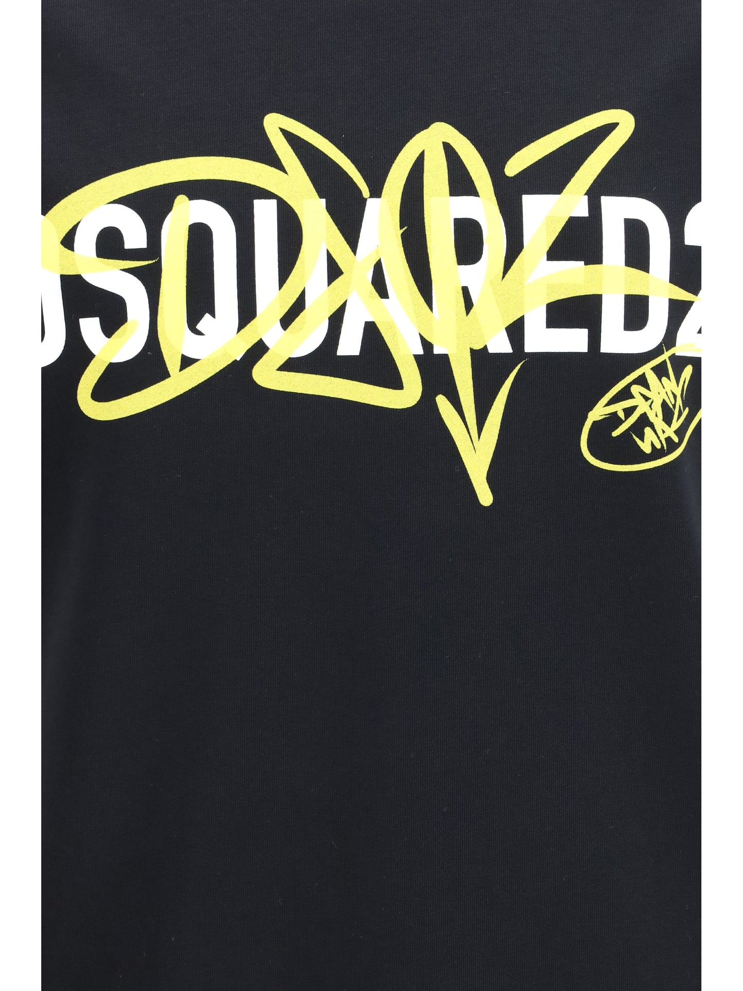 Dsquared2 Men Cotton Printed T-Shirt DSQUARED2