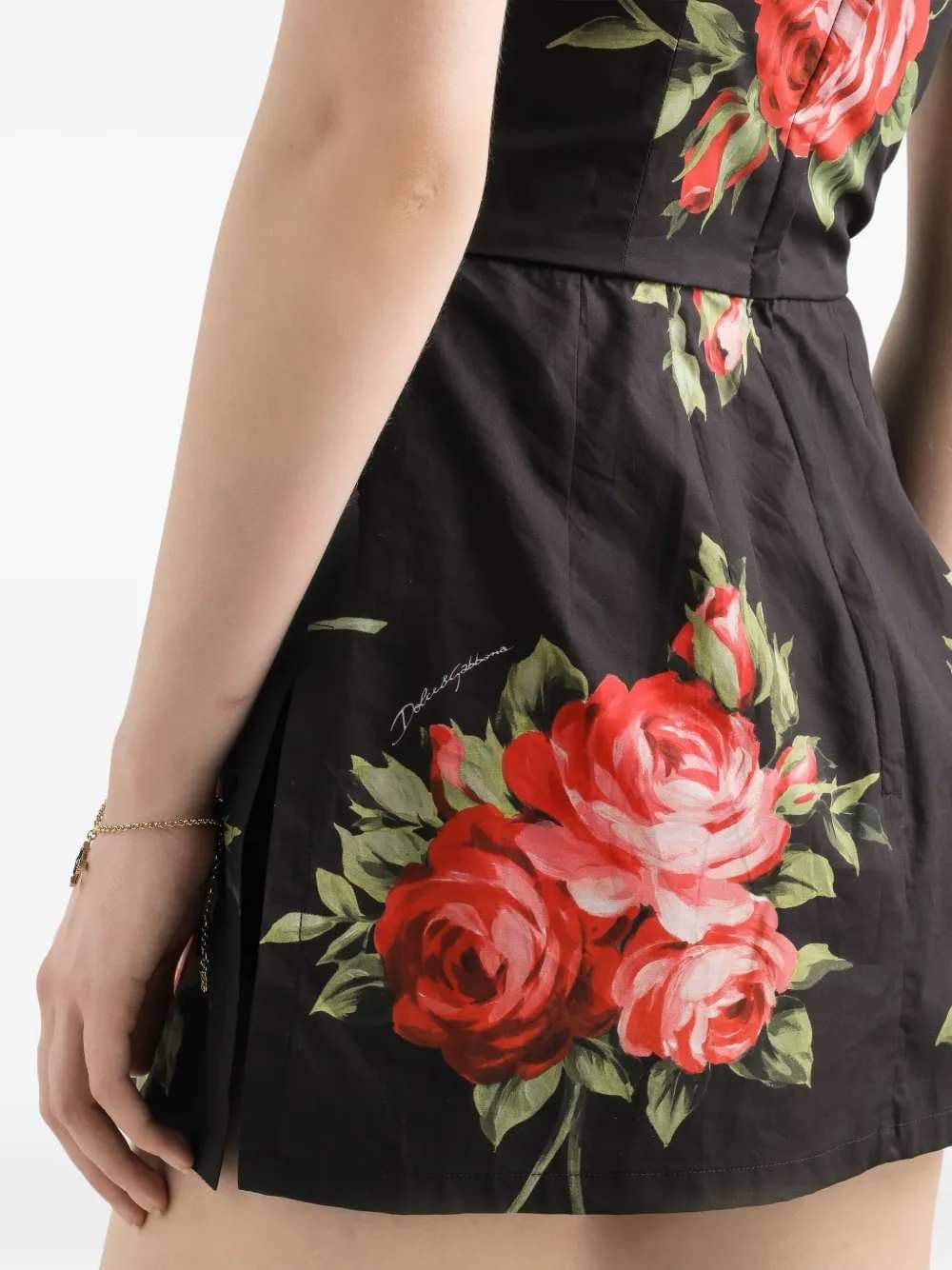 Dolce & Gabbana Women Short Floral Dress DOLCE & GABBANA