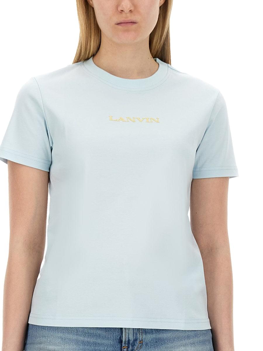 Lanvin Women T-Shirt With Logo LANVIN