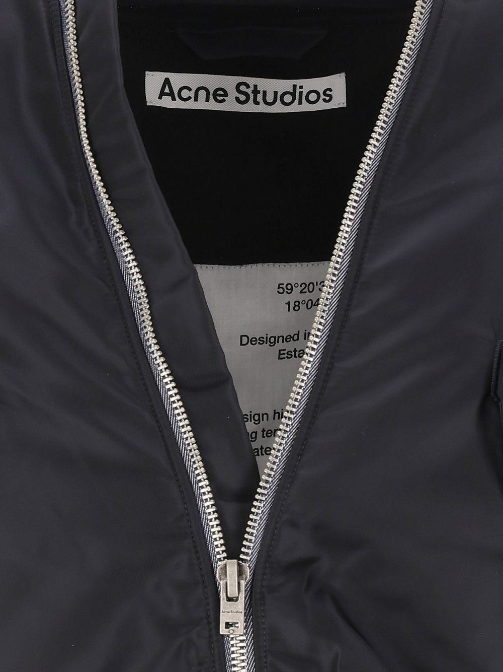 Acne Studios Men Nylon Bomber Jacket ACNE STUDIOS