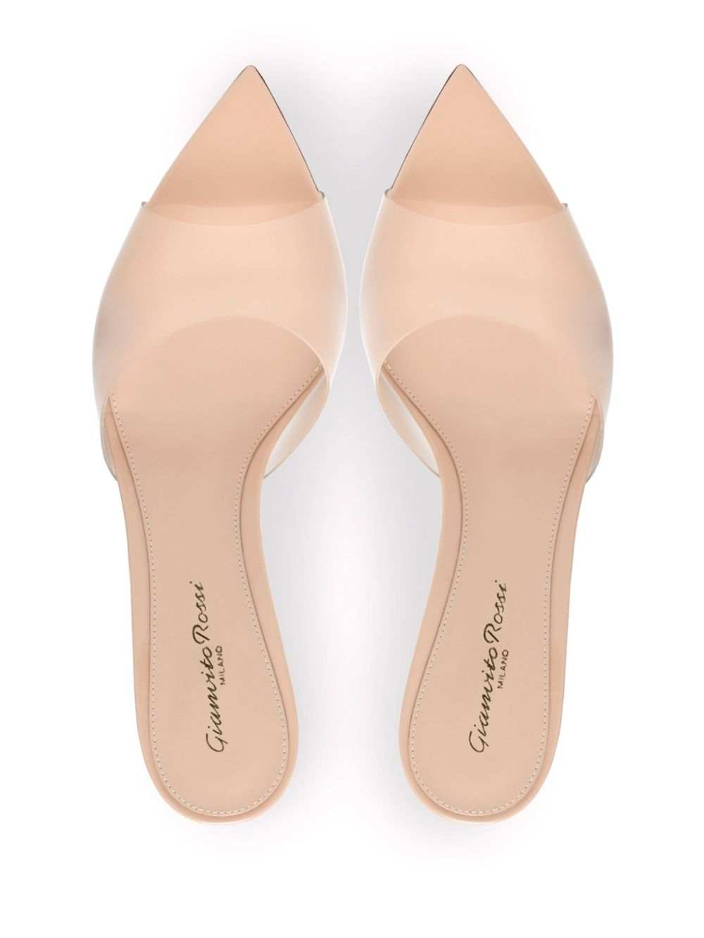 Gianvito Rossi Women Elle 55Mm Translucent Mules GIANVITO ROSSI