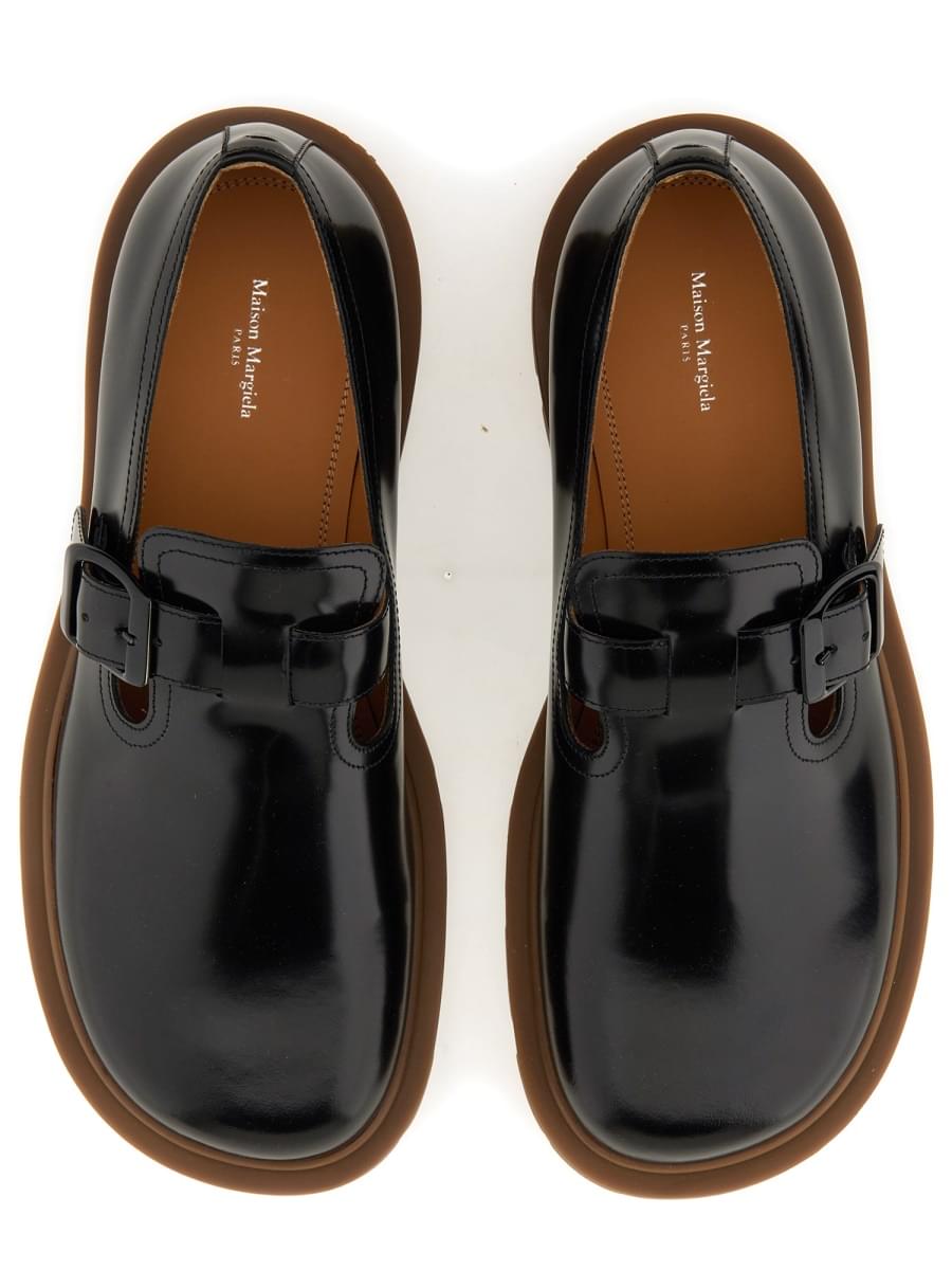 Maison Margiela Men Leather Monk. MAISON MARGIELA