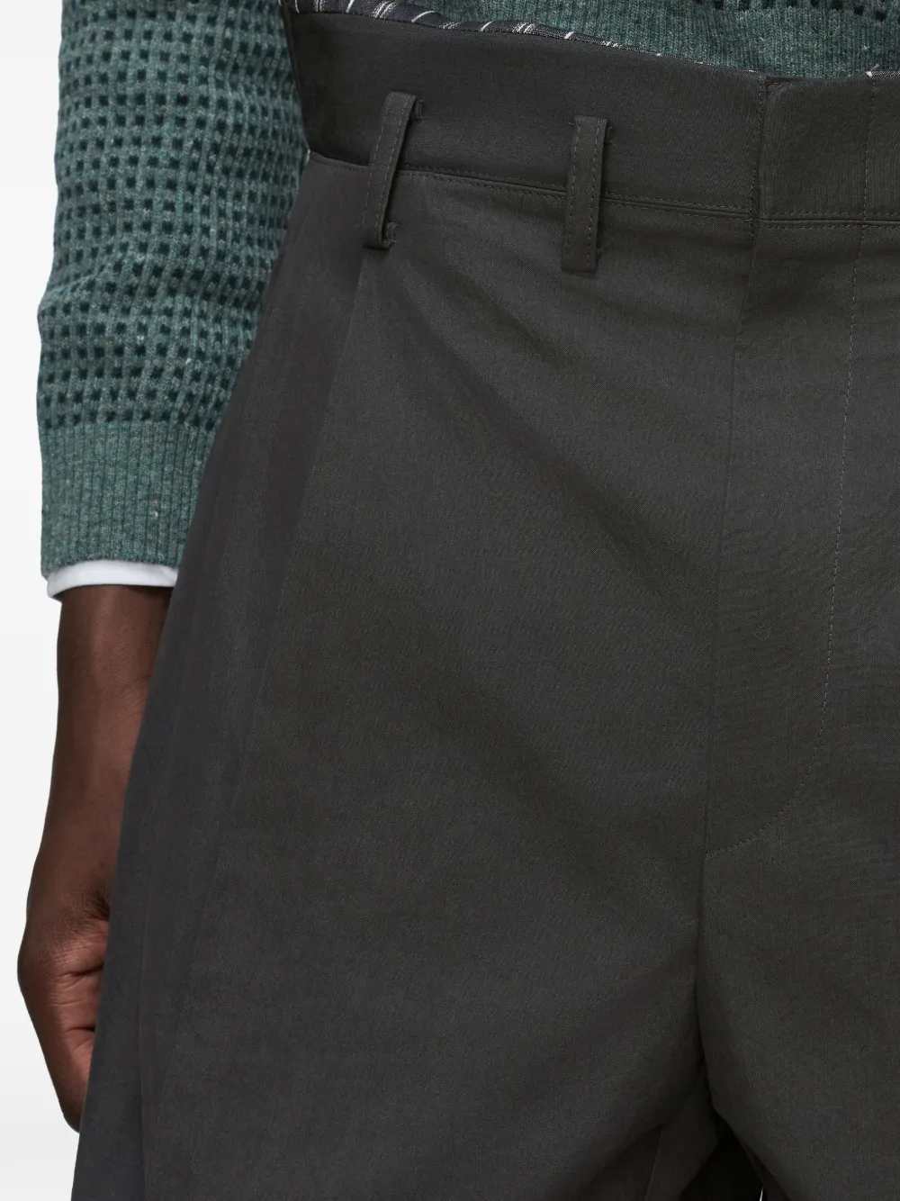 Maison Margiela Men Pleated Bermuda Shorts MAISON MARGIELA