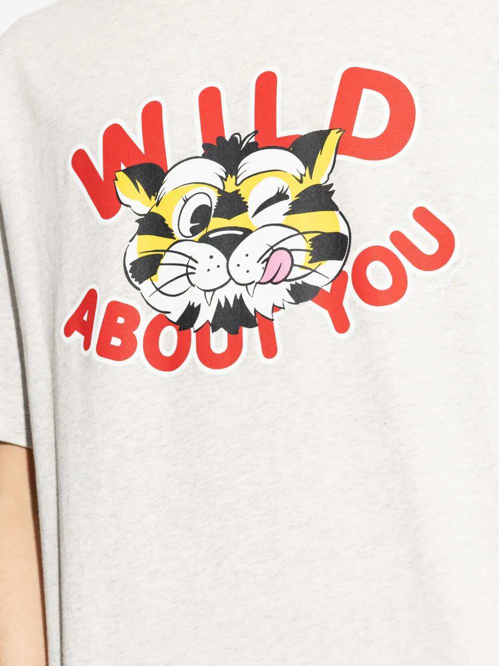 Kenzo Men Wild Tiger Print T-Shirt