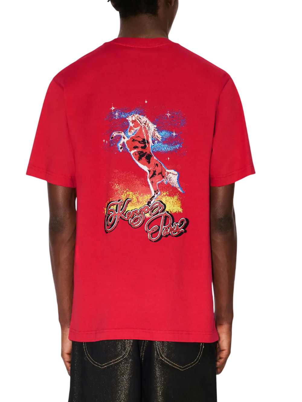 Kenzo Men Lunar New Year Cotton T-Shirt KENZO