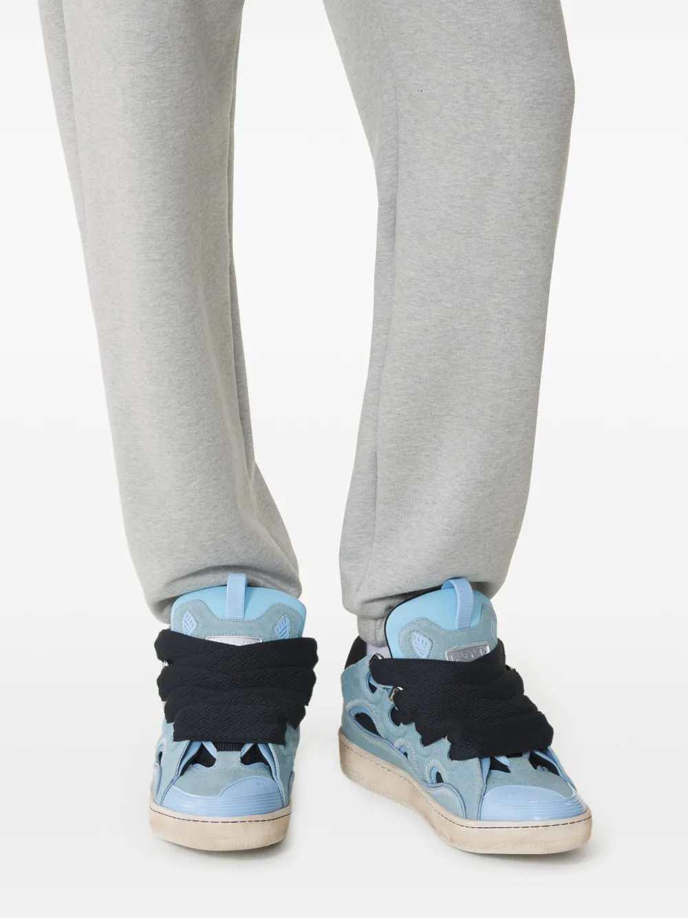 Lanvin Men Cut-Out Sneakers LANVIN