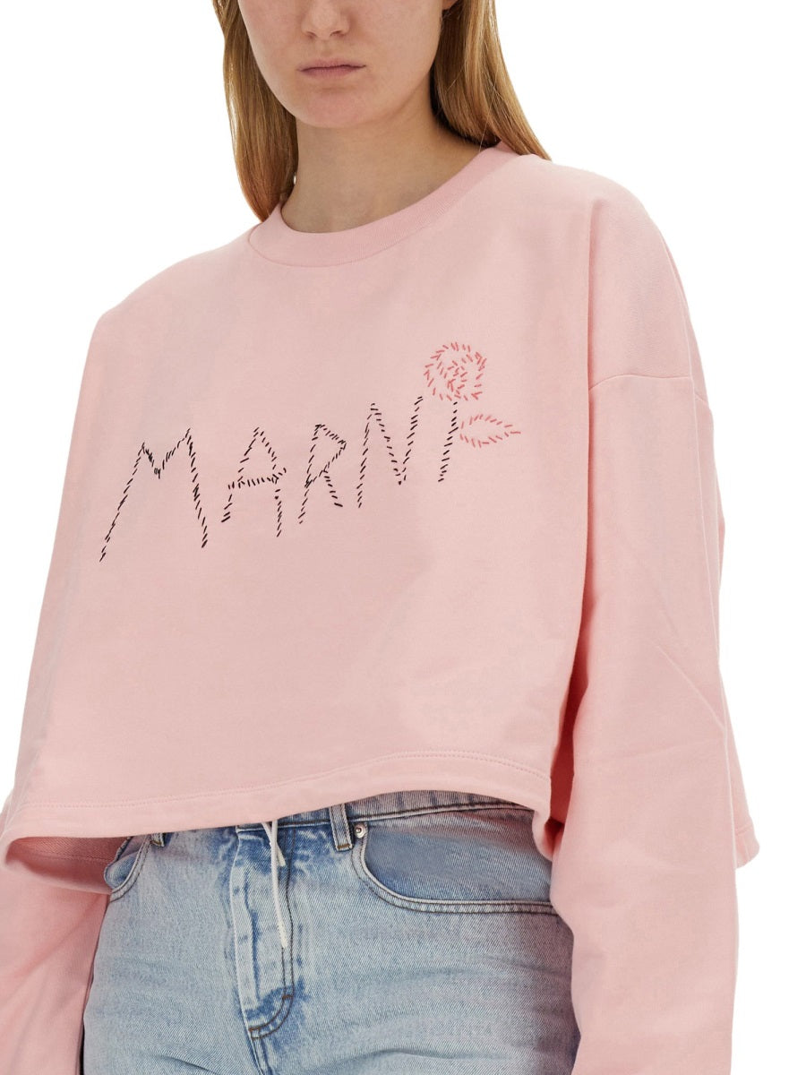 Marni Women Sweatshirt With Logo MARNI