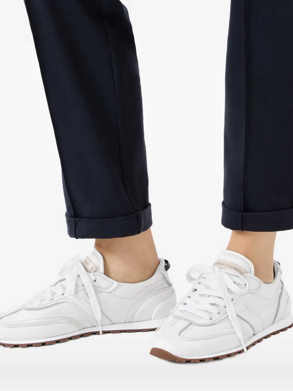 Brunello Cucinelli Women Logo Sneakers BRUNELLO CUCINELLI