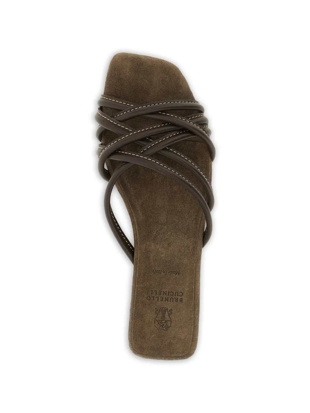 Brunello Cucinelli Women Sandals With Contrasting Stitching BRUNELLO CUCINELLI