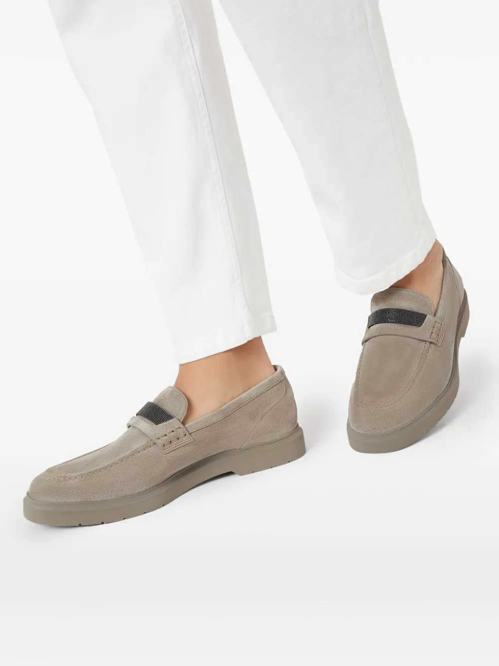 Brunello Cucinelli Women Embellished Loafers BRUNELLO CUCINELLI