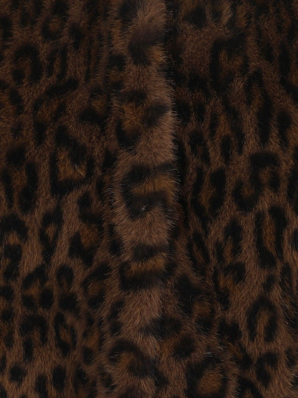 Rotate Women Short Leopard-Print Faux Fur Jacket ROTATE