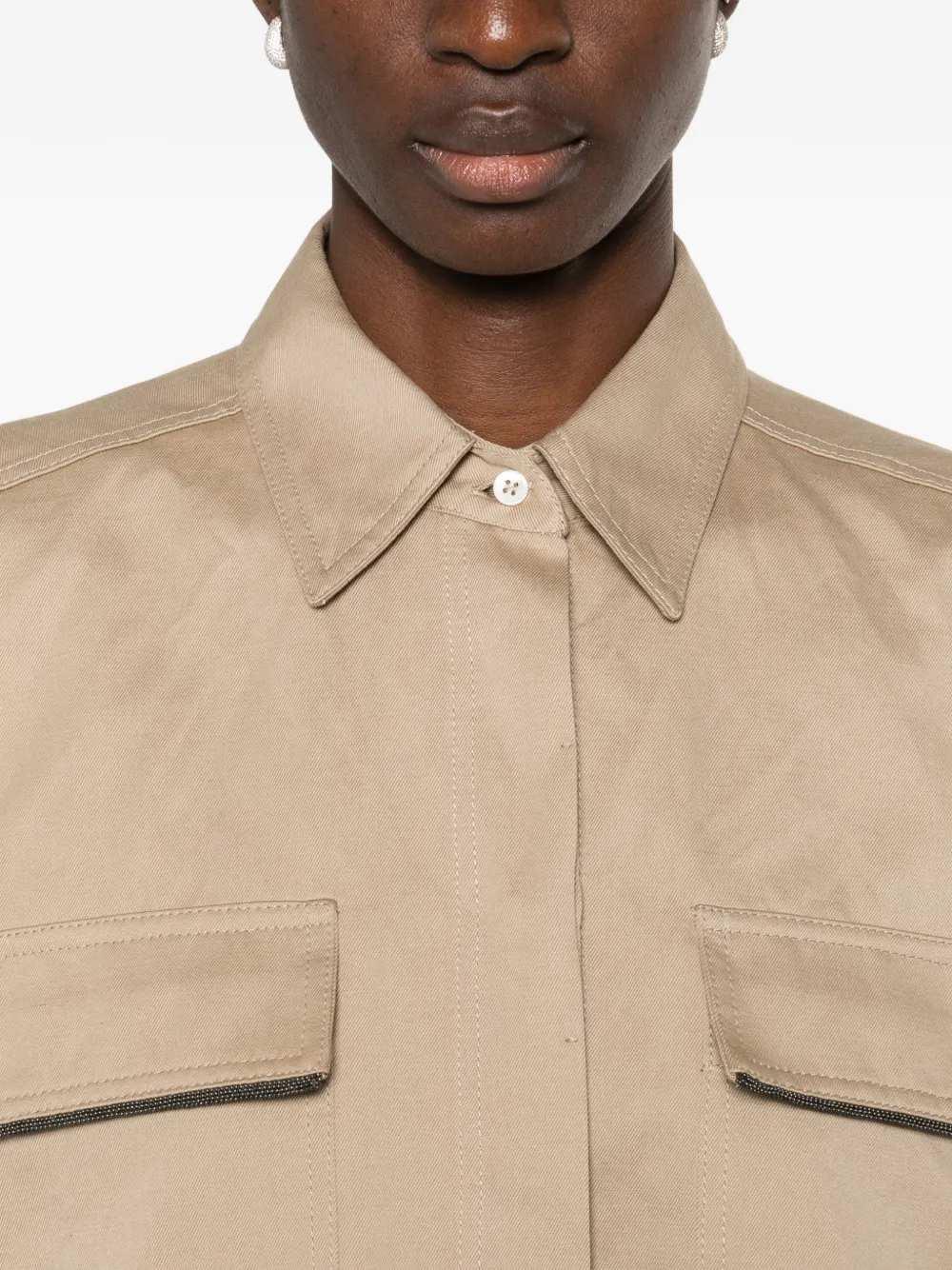 Brunello Cucinelli Women Pocket Shirt BRUNELLO CUCINELLI