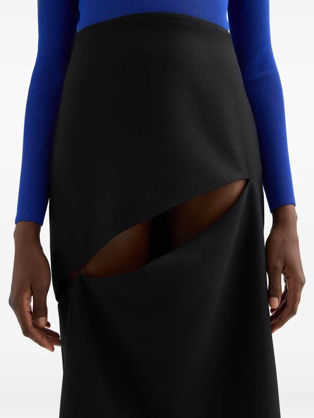 Jil Sander Women Midi Skirt With Cut-Out Detail JIL SANDER