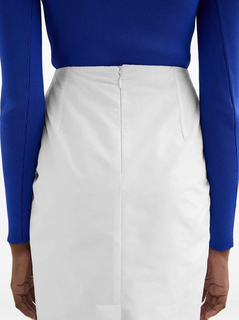 Jil Sander Women Technical Faille Midi Skirt JIL SANDER