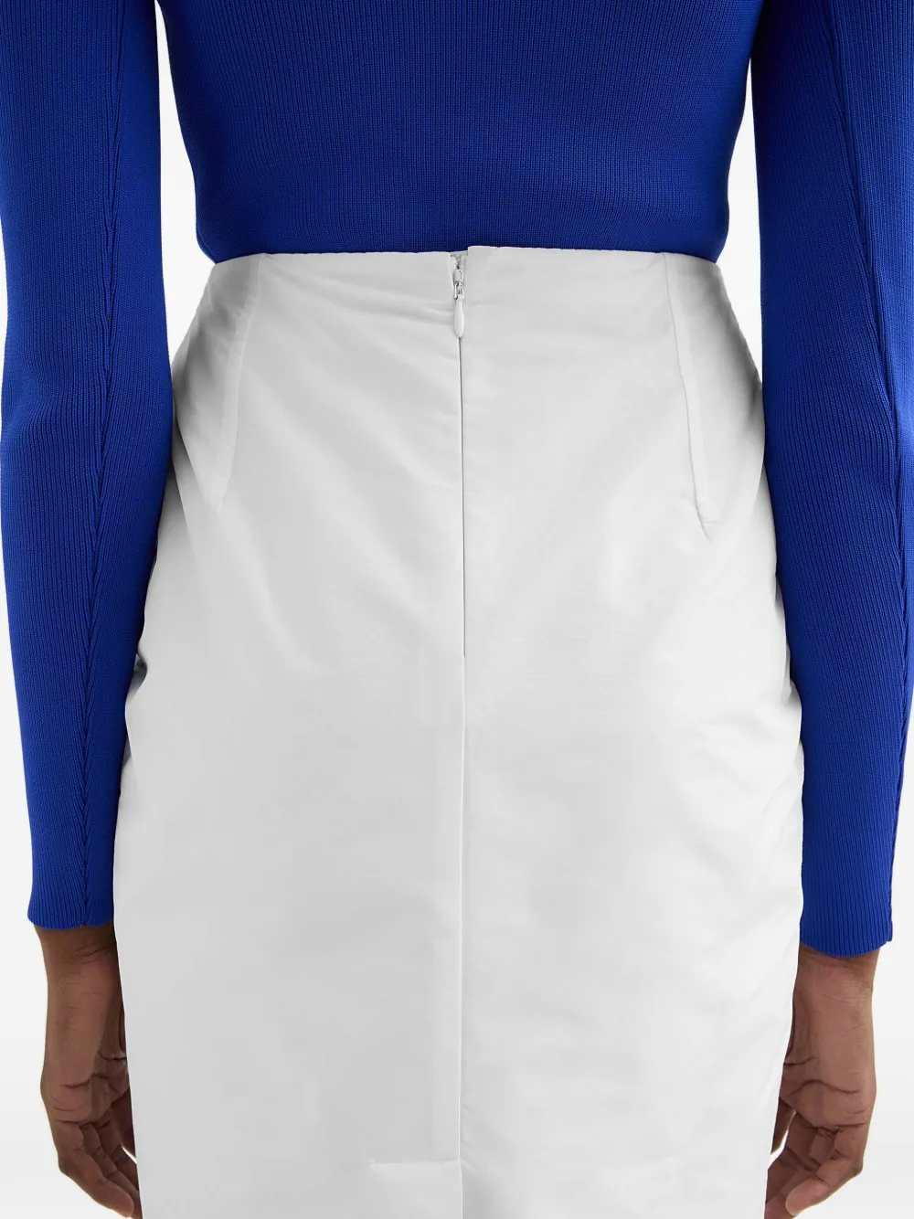 Jil Sander Women Technical Faille Midi Skirt JIL SANDER