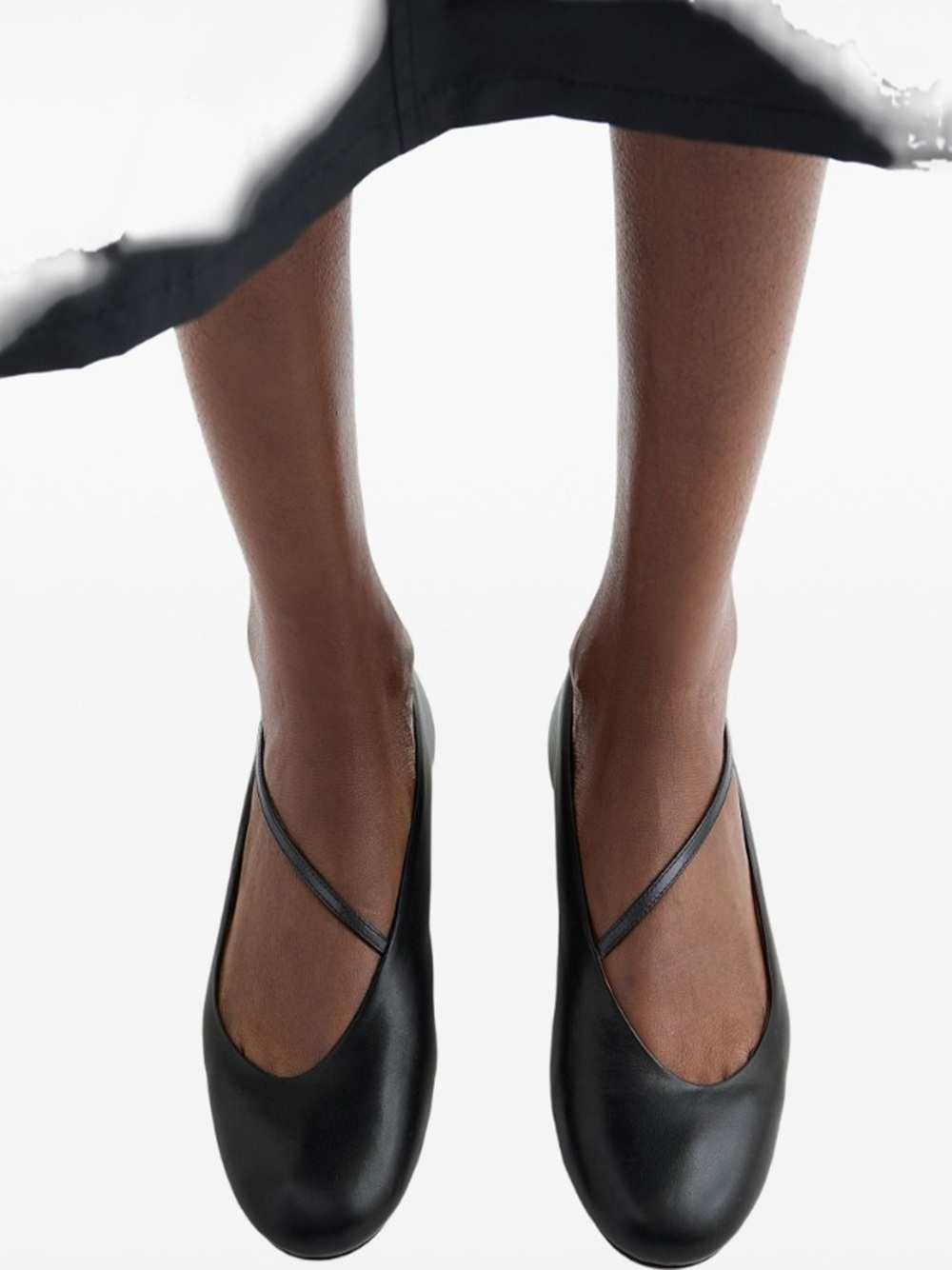 Jil Sander Women Leather Ballet Flats