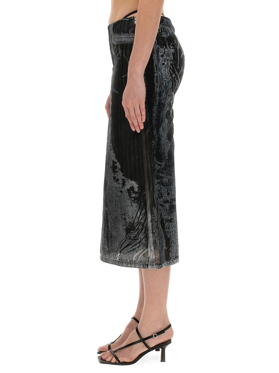 Diesel Women Skirt "De-Pra-Fse1" DIESEL