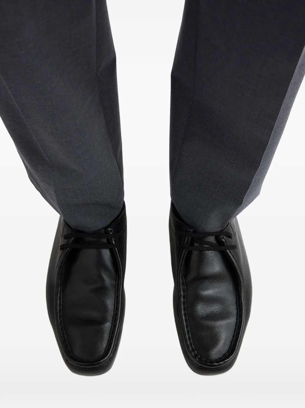 Jil Sander Men Lace-Up Loafers With Piping JIL SANDER