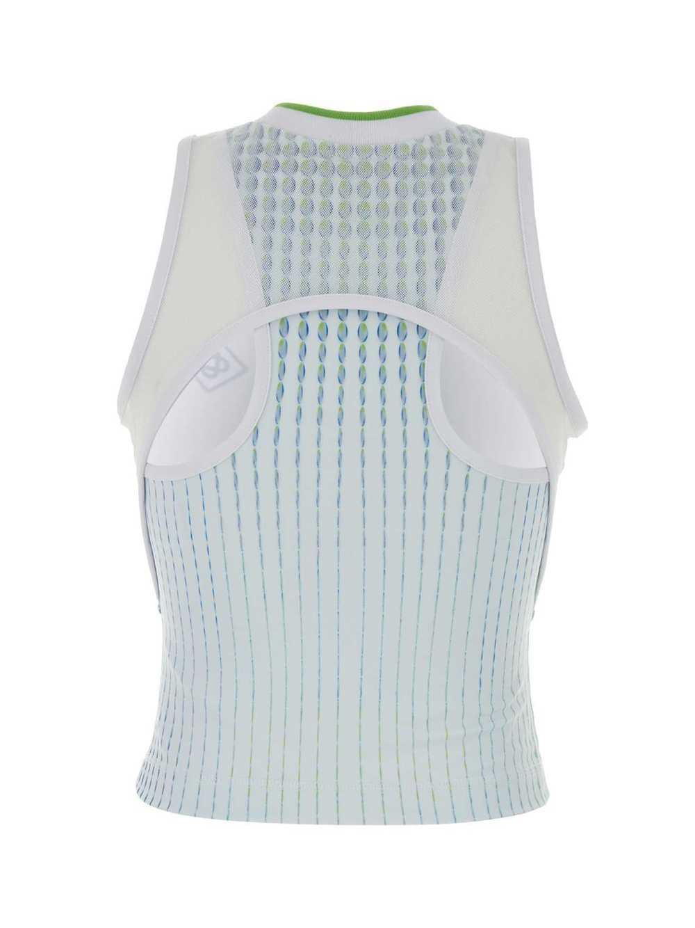 Casablanca Women Multicolored Stretch Jersey Top CASABLANCA