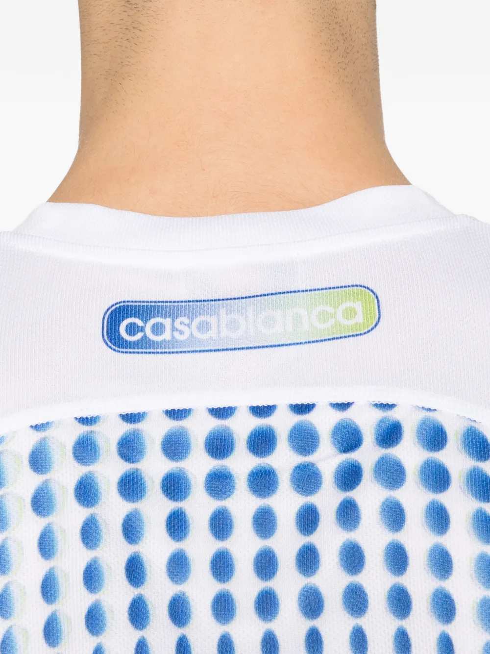 Casablanca Men Tennis Tech T-Shirt CASABLANCA
