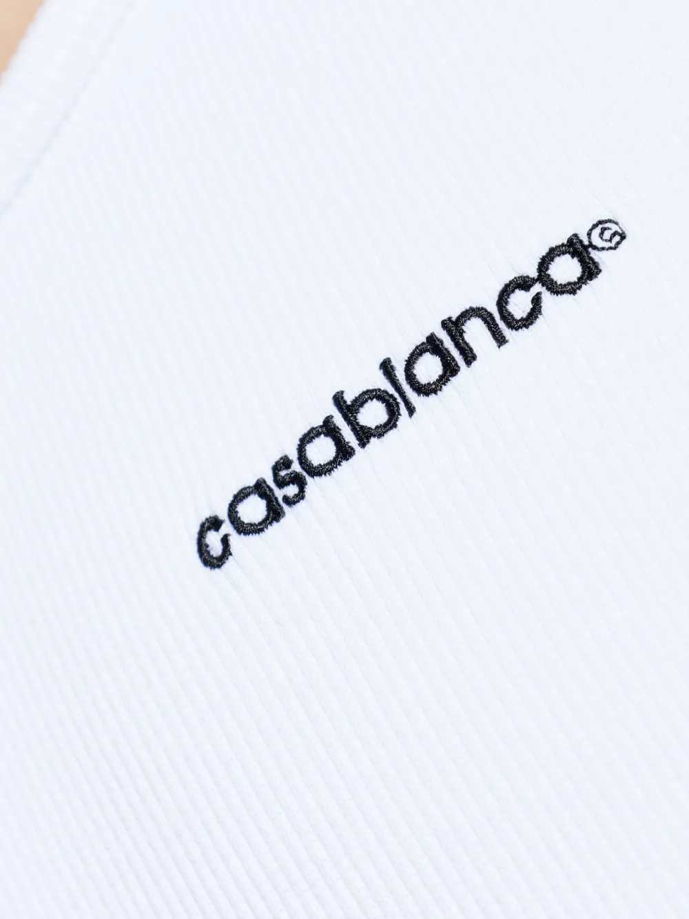 Casablanca Men Embroidered Tank Top CASABLANCA