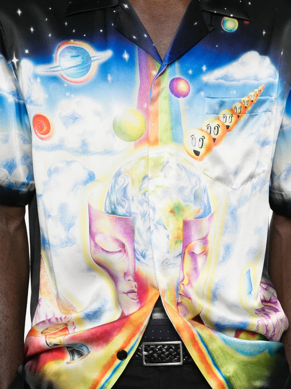 Casablanca Men Printed Shirt