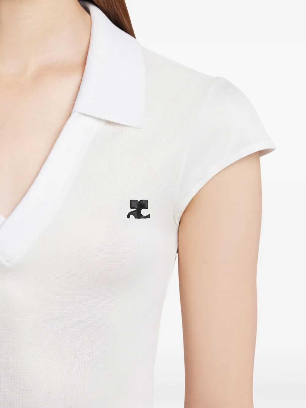 Courreges Women Long Dress With Logo COURREGES