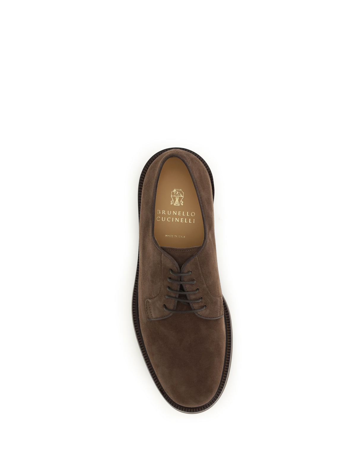 Brunello Cucinelli Men Suede Lace-Up Shoes BRUNELLO CUCINELLI