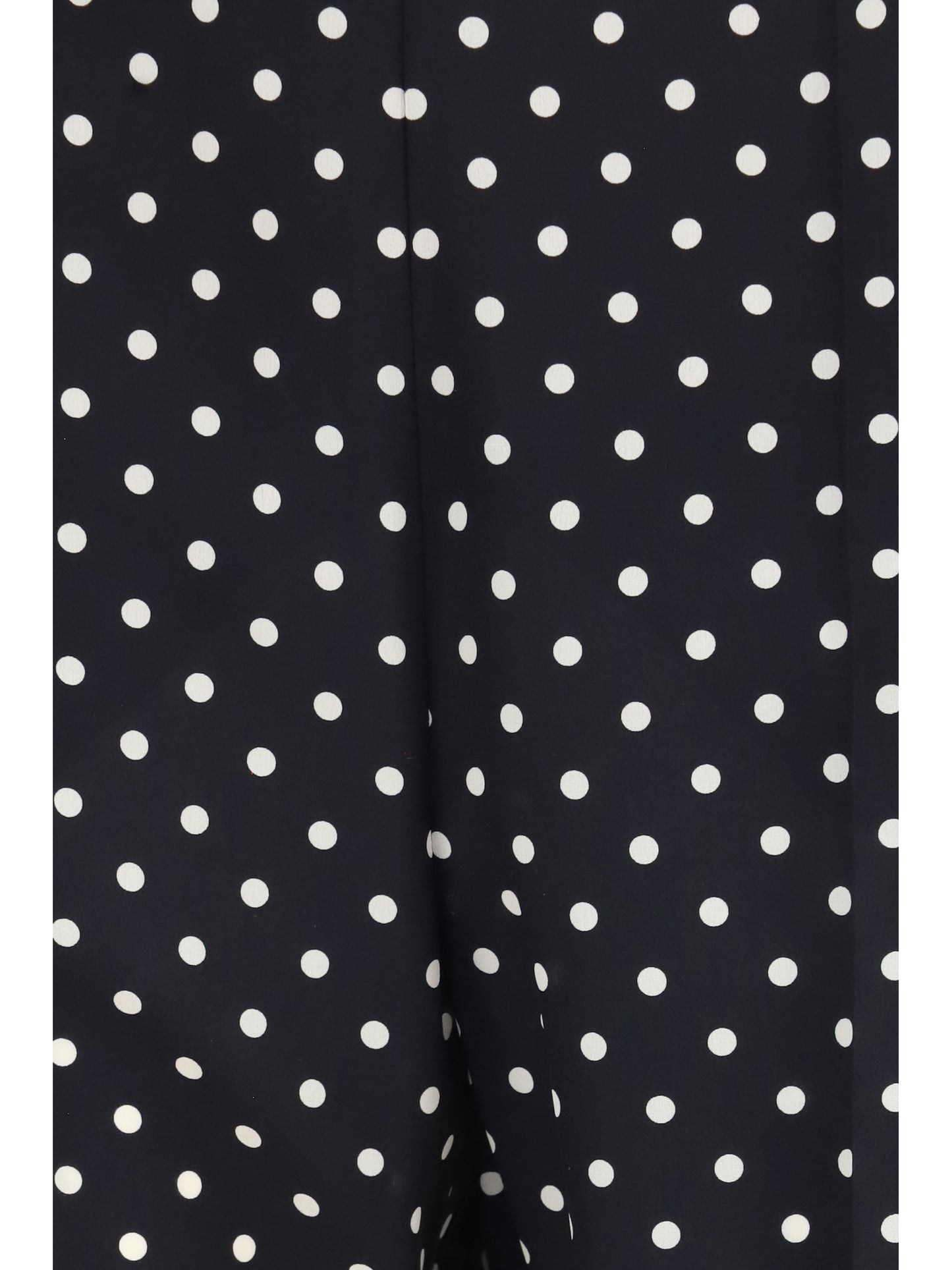 Valentino Women Polka-Dot Crêpe De Chine Pants