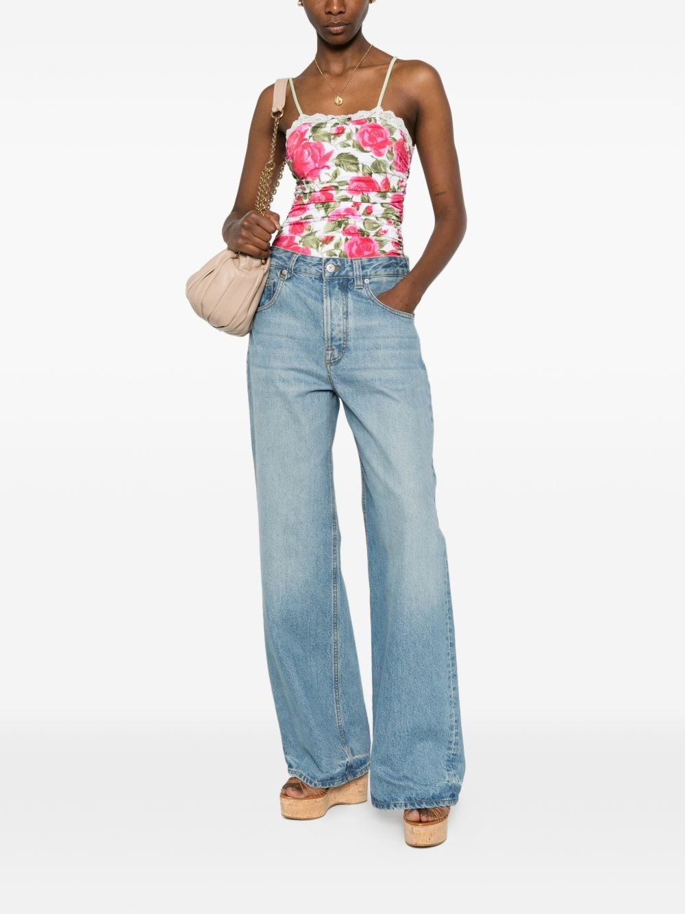 Chloe' Women Ruched Bodysuit CHLOE