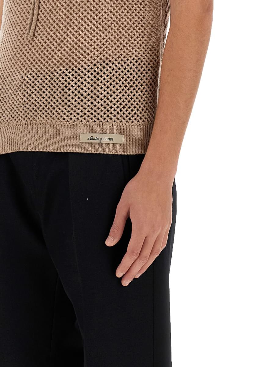 Fendi Men Wool Jersey. FENDI