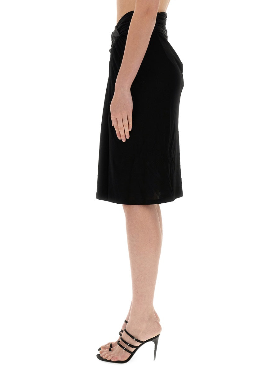 Saint Laurent Women Pencil Skirt. SAINT LAURENT
