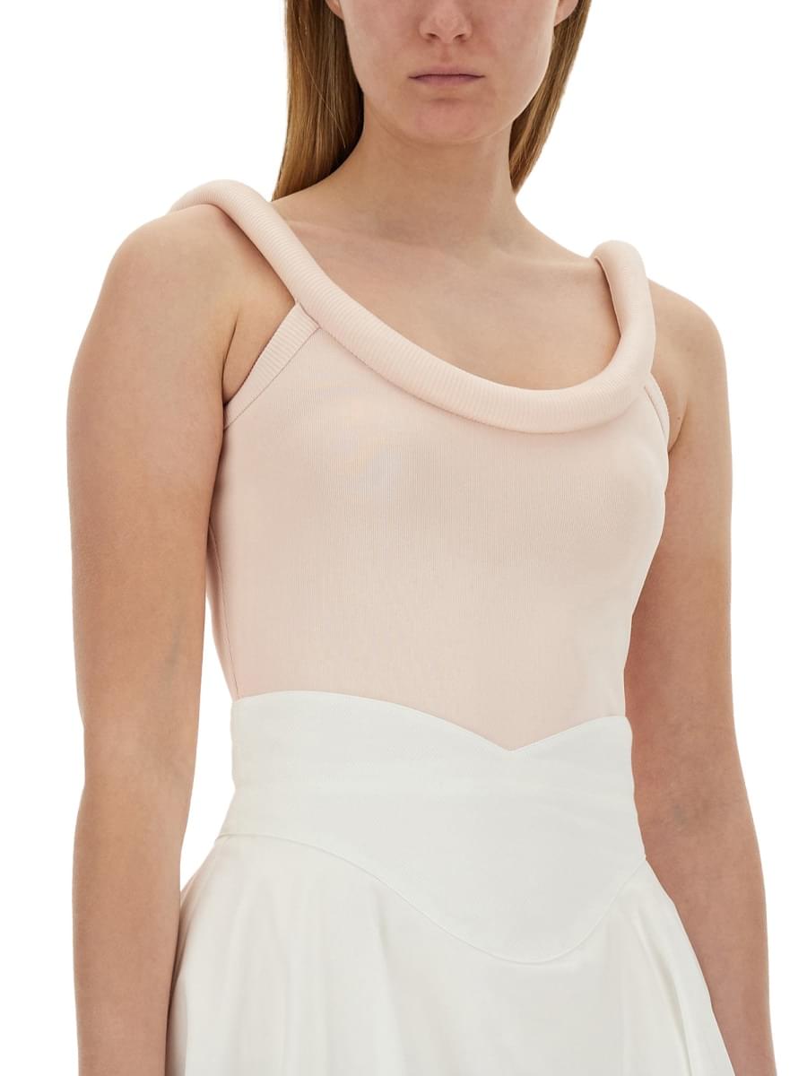 Alexander Mcqueen Women Tops With Logo ALEXANDER MCQUEEN